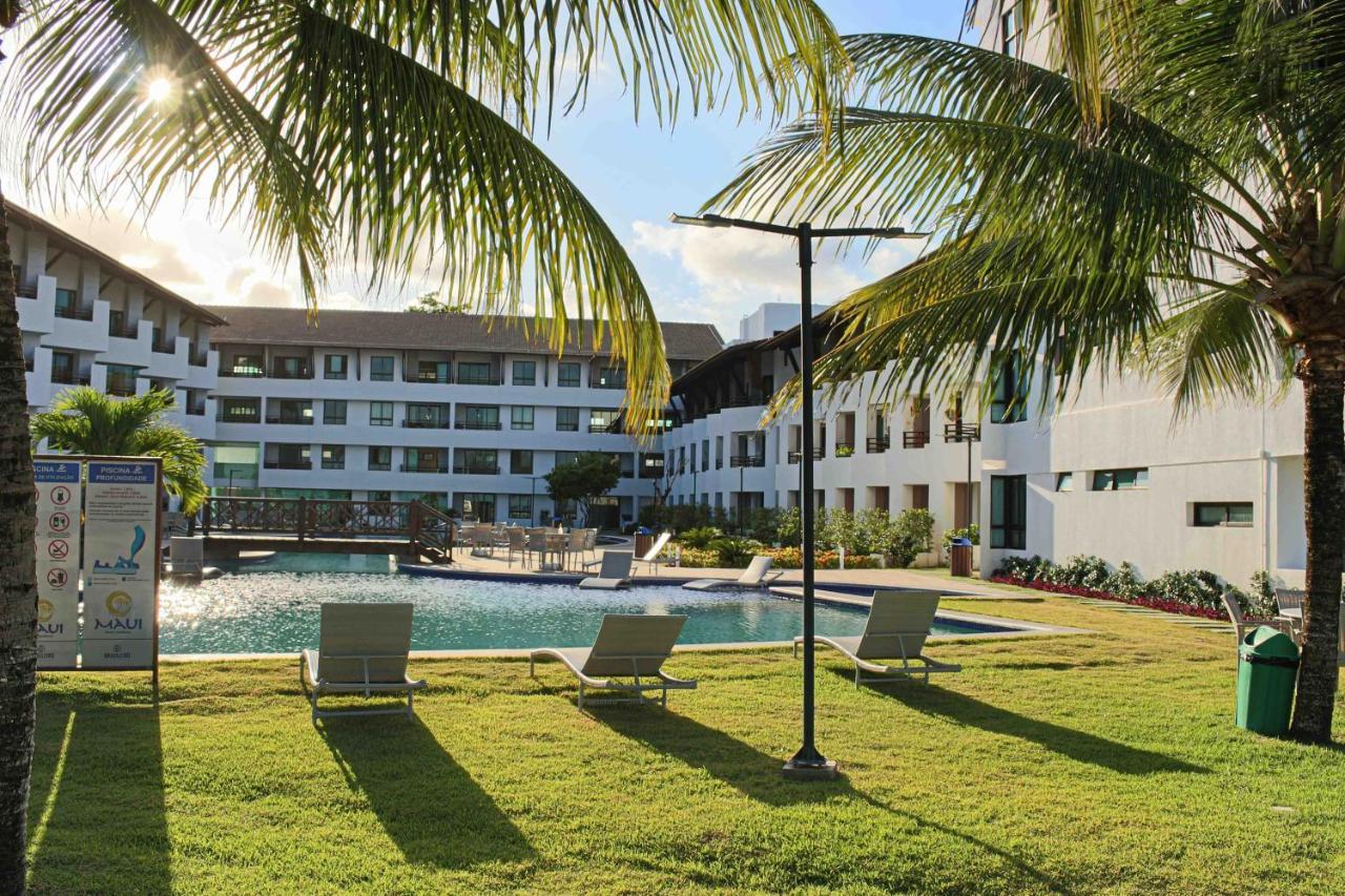 Flat Maui Beach Residence, Tamandaré-Carneiros, pé na areia, à beira-mar! Exterior foto