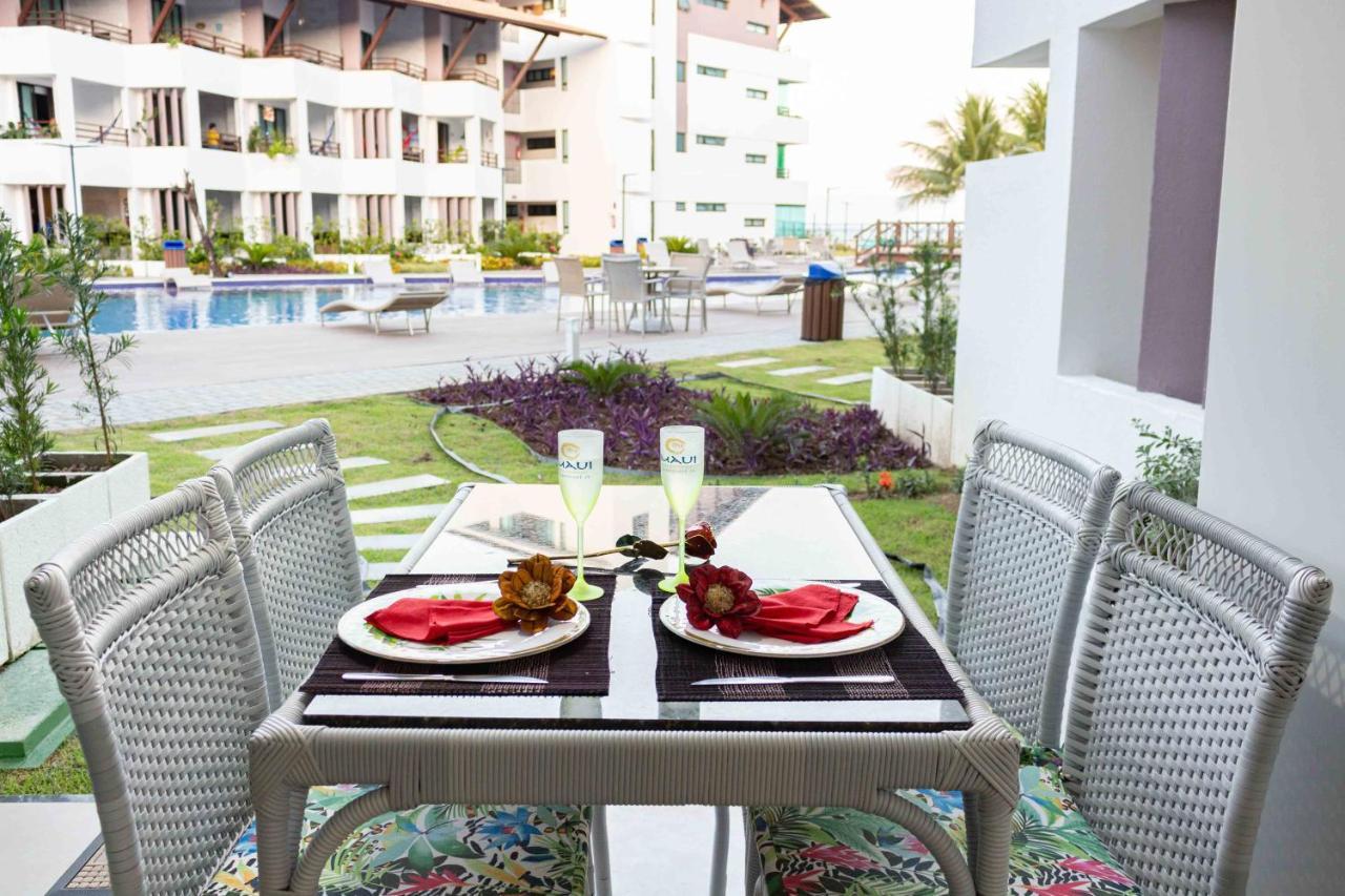 Flat Maui Beach Residence, Tamandaré-Carneiros, pé na areia, à beira-mar! Exterior foto